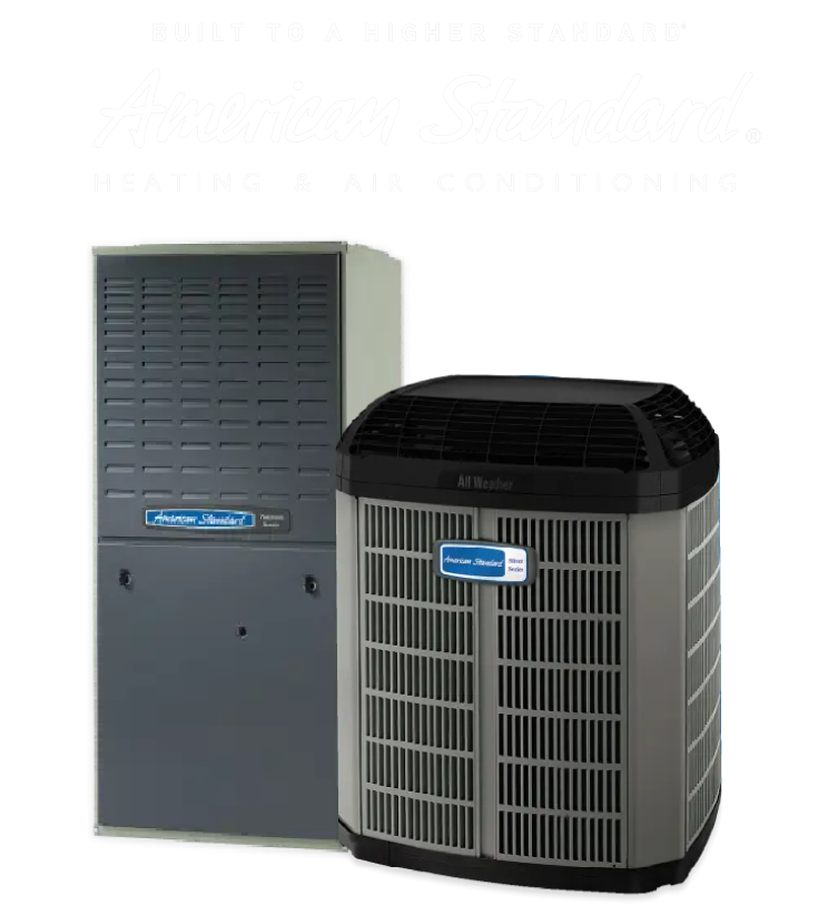 Professional installation of American Standard high-efficiency HVAC system by JPRC Plumbing, ensuring optimal home comfort and energy savings for residents in the Central Valley.